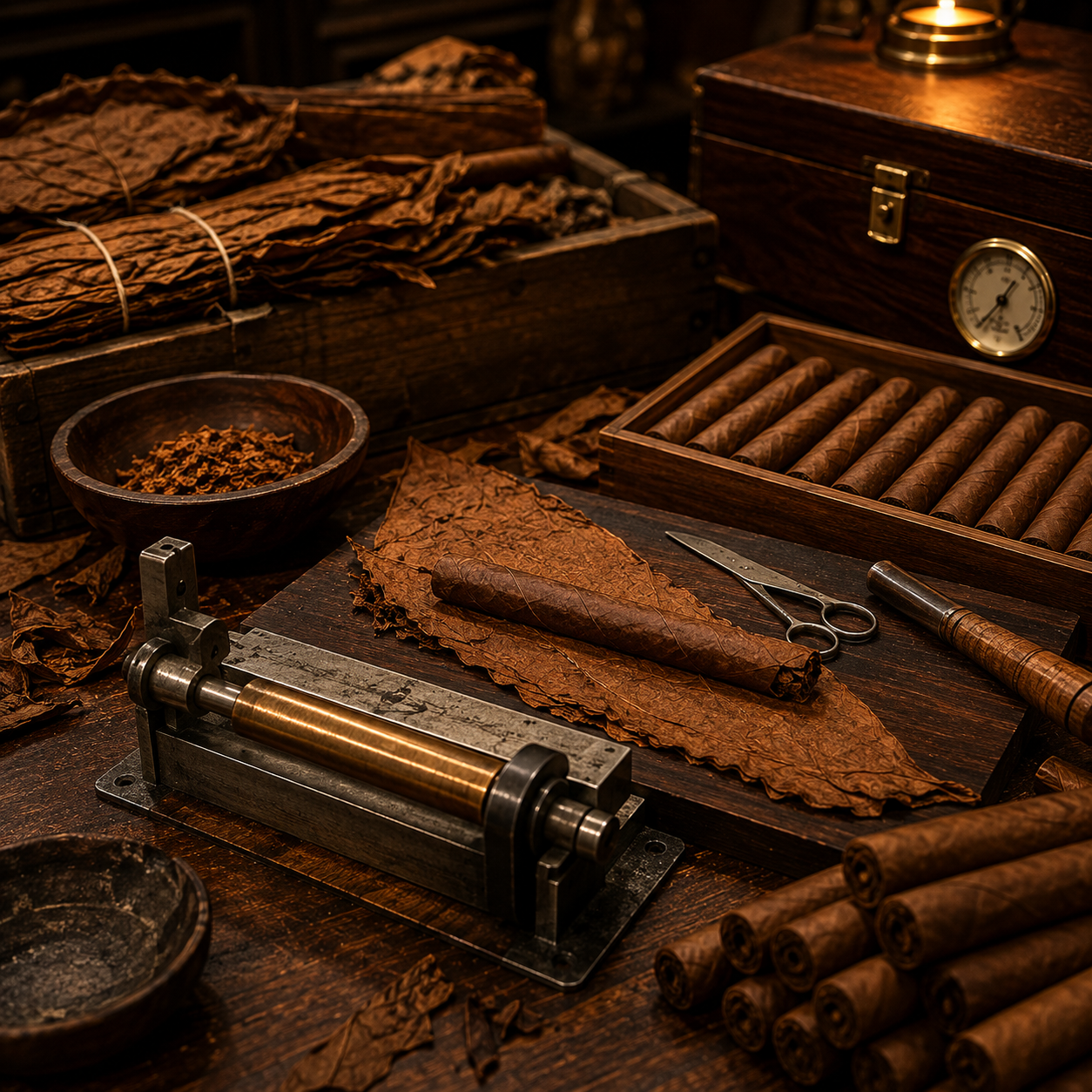 708 Cigars Live Rolling Cigar Event featuring Master Roller Bomba in Willow Grove PA
