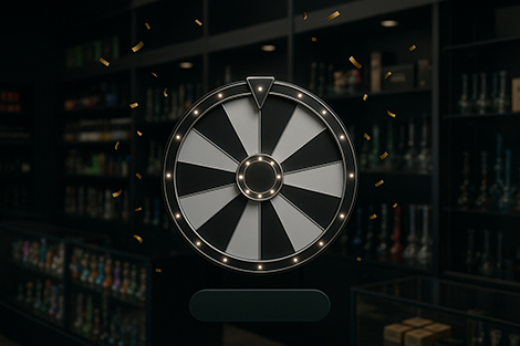 Business presentation meeting, highlighting a smoke shop franchise opportunity